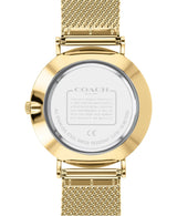 Coach Charles Gold-Tone Mesh Bracelet Men's Watch 14602440 - Watches of America #3