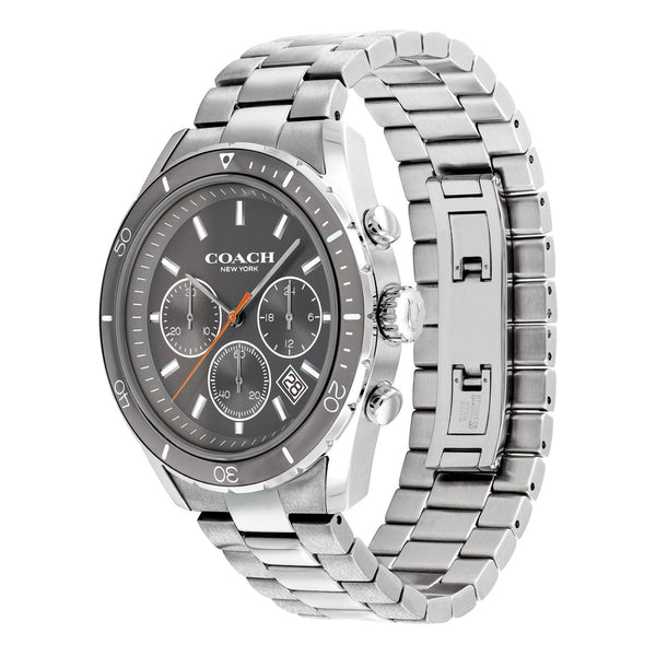 Coach Preston Chronograph Silver Men's Watch 14602515 - Watches of America #2