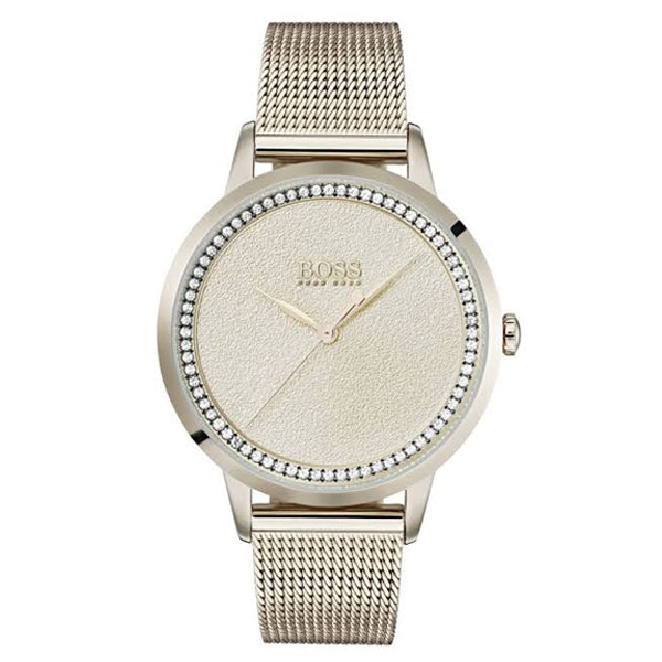 Hugo Boss Classic Gold Dial Ladies Watch  1502464 - Watches of America