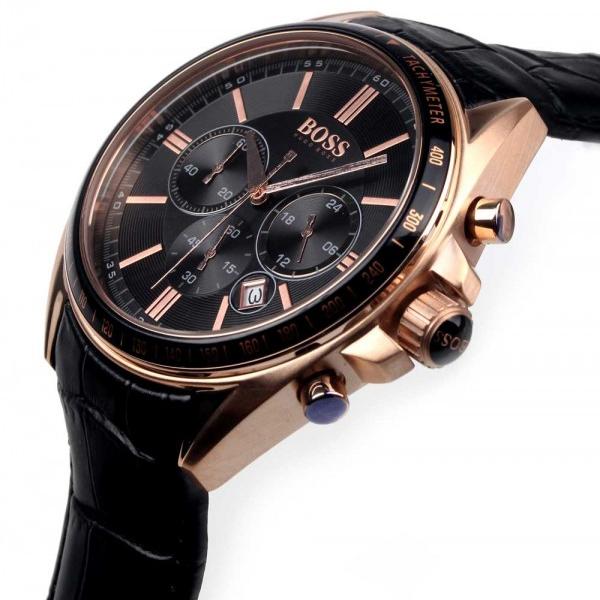 Hugo Boss Chronograph Dial Rose Gold Men's Watch#1513092 - Watches of America #3