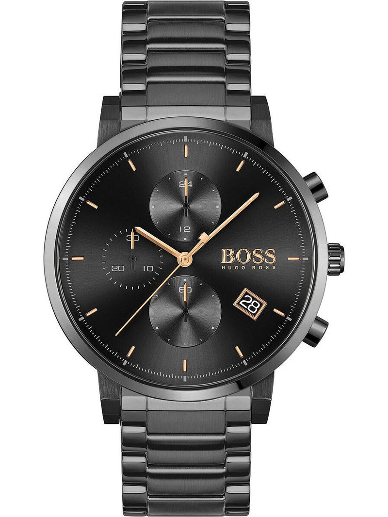 Hugo Boss Integrity Reloj de hombre de acero inoxidable negro 1513780