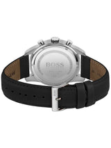 Hugo Boss Skymaster Black Leather Strap Men's Watch 1513782 - Watches of America #4