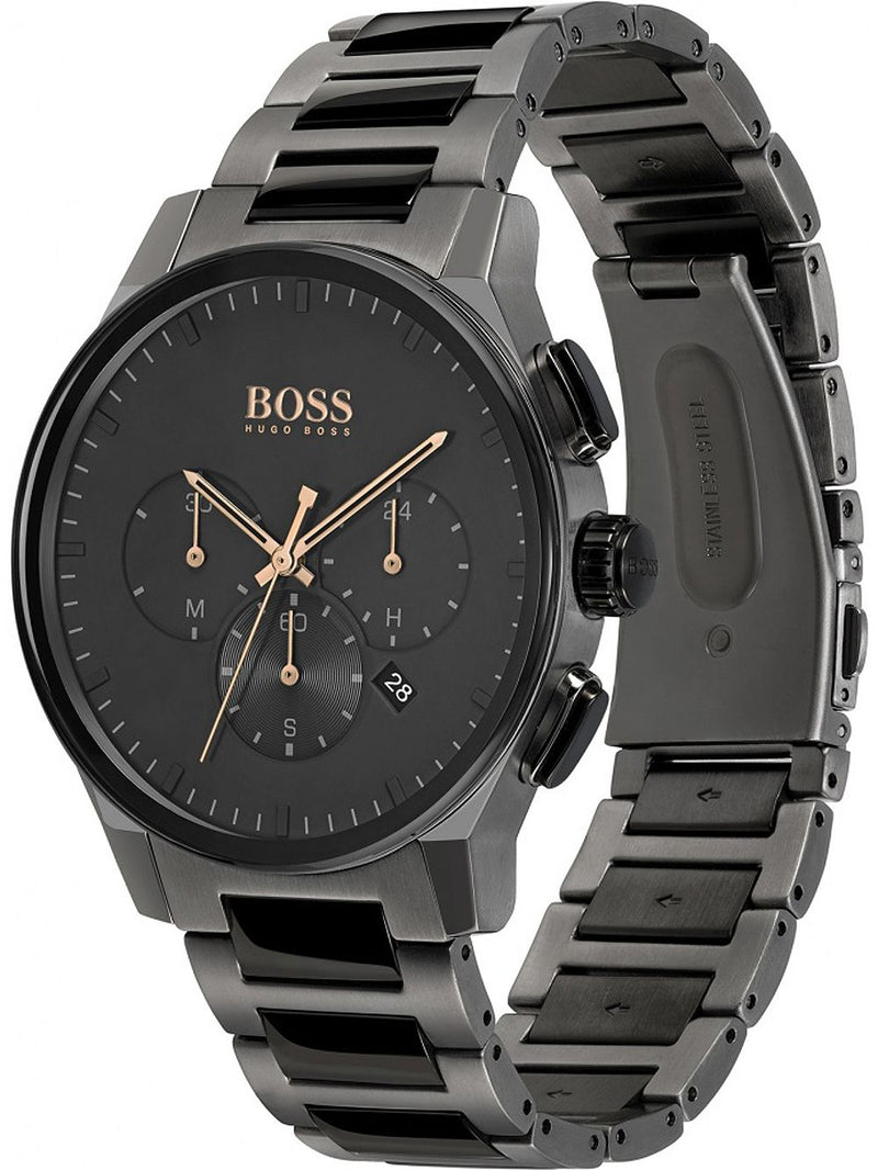 Hugo Boss Peak Black Chronograph Men's Watch 1513814 - Watches of America #2