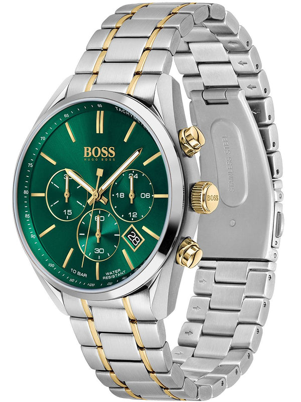 Hugo Boss Champion Green Dial Men's Watch 1513878 - Watches of America #2