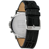 Tommy Hilfiger Multi-function Black Leather Men's Watch 1710381 - Watches of America #4