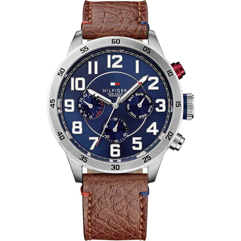 Tommy Hilfiger Multi-Function Blue Dial Men's Watch 1791066