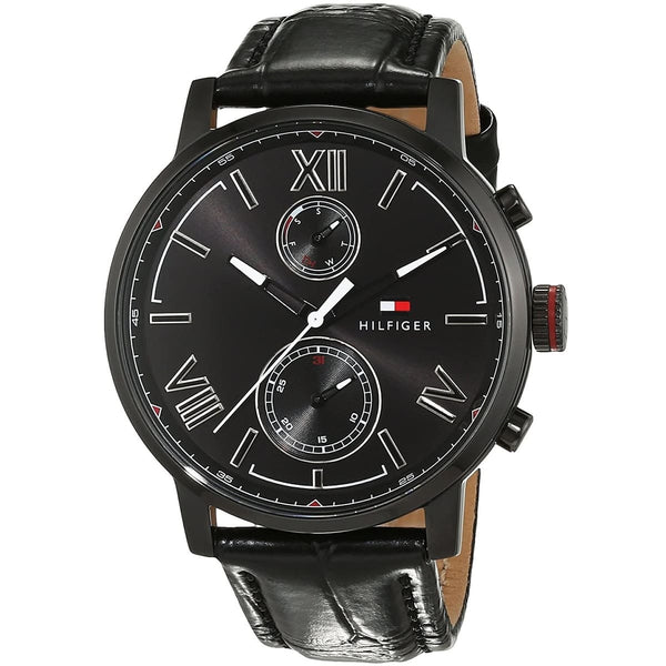 Tommy Hilfiger Alden Black Men's Watch 1791310 - Watches of America #2