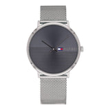 Tommy Hilfiger Men's Silver Mesh Watch  1791465 - Watches of America