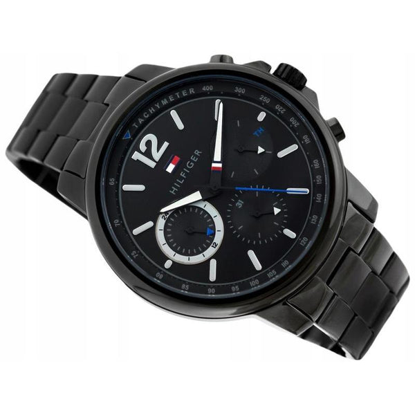 Tommy Hilfiger Chronograph Black Dial Men's Watch 1791529 - Watches of America #2