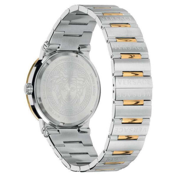 Versace Greca Two-Tone Green Dial Women's Watch VEVH00720 - Watches of America #2