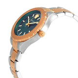 Versace Hellenyium Two-Tone Green Dial Women's Watch V12050015 - Watches of America #2