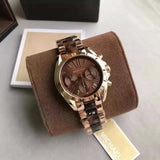 Michael Kors Bradshaw Chronograph Brown Dial Ladies Watch MK5944 - Watches of America #3