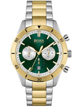 Hugo Boss Santiago Two Tone Chronograph Men's Watch  1513872 - Watches of America