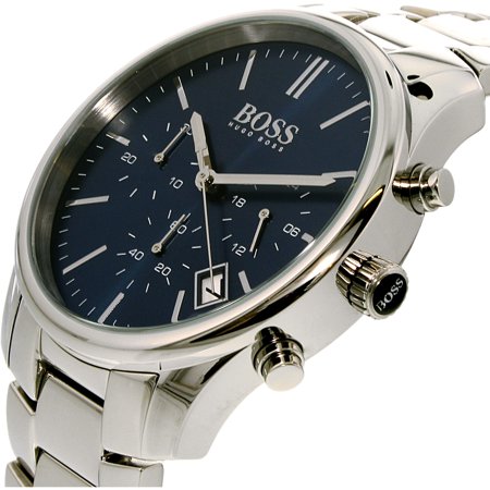 Hugo Boss Commander Chronograph Blue Dial Men's Watch  1513434 - Watches of America #2