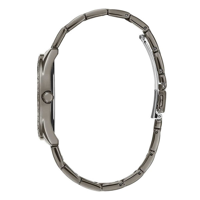 Guess  Women's Analog Ion Coated Stainless Steel Bracelet Women's Watch W1201L4 - Watches of America #2