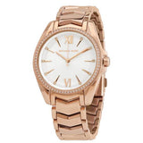 Michael Kors Whitney Quartz Crystal White Dial Ladies Watch MK6694