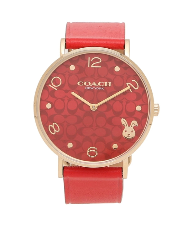 Coach Perry Lunar New Year Red Strap Women's Watch  14503977 - Watches of America