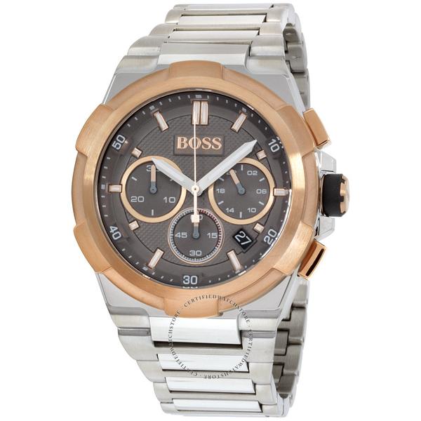 Hugo Boss Supernova Chronograph Grey Dial Men's Watch  1513362 - Watches of America