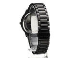Michael Kors Madelyn Esfera negra con pavé de cristal Reloj de acero inoxidable en tono negro para mujer MK6289