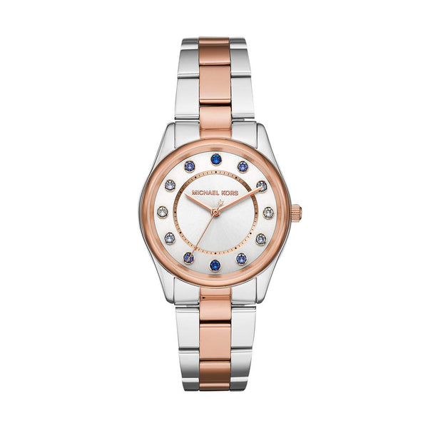 Michael Kors Analogue Two Tone Women's Watch MK6605