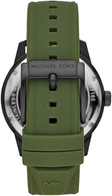 Michael Kors Cunningham Multifunctional Green Strap Men's Watch MK7165 - Watches of America #4