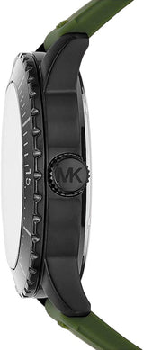 Michael Kors Cunningham Multifunctional Green Strap Men's Watch MK7165 - Watches of America #3