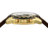 Versace V-Ray Brown Leather Strap Men's Watch VE2I00221 - Watches of America #2