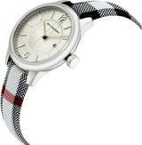 Burberry Ladies Watch The Classic Horseferry Silver Women's Watch BU10103 - Watches of America #2