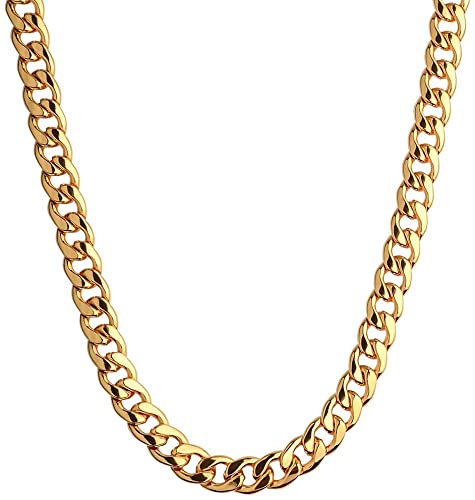 Big Daddy 8mm Gold Cuban Chain