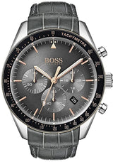 Hugo Boss Men's Chronograph Quartz Watch with Leather Strap  HB1513628 - Watches of America