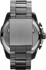 Diesel Mega Chief Chronograph Grey Dial Gunmetal Men's Watch DZ4282 (Defect)