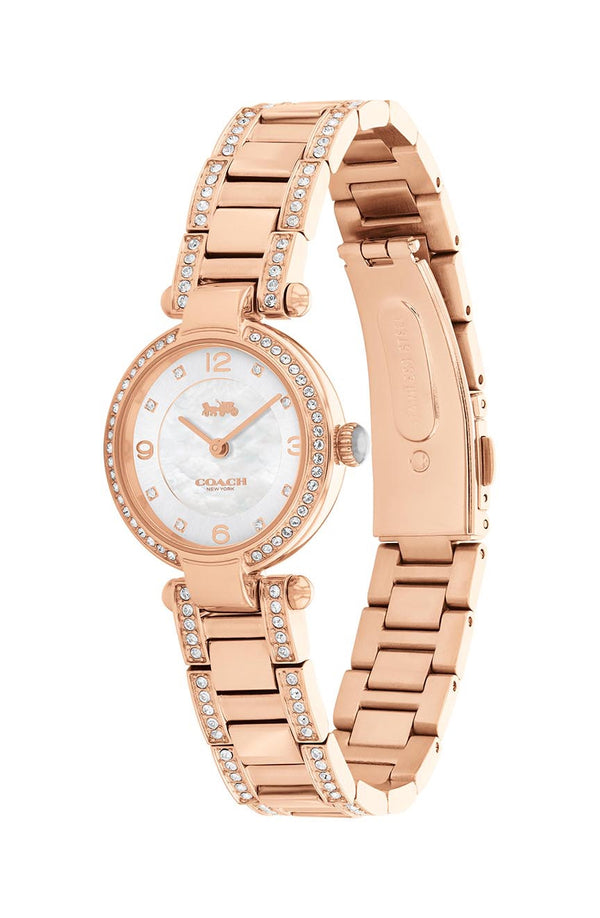 Coach Rose Gold Cary Mother Of Pearl Dial Women's Watch 14503838 - Watches of America #2