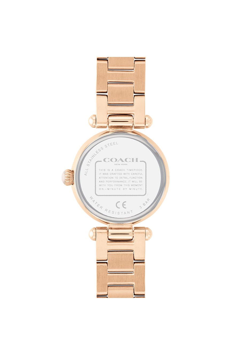 Coach Rose Gold Cary Mother Of Pearl Dial Women's Watch 14503838 - Watches of America #3