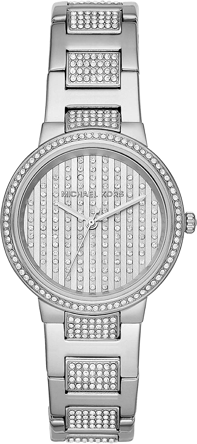 Michael Kors Gabbi Glitz Silver Women's Watch  MK3984 - Watches of America