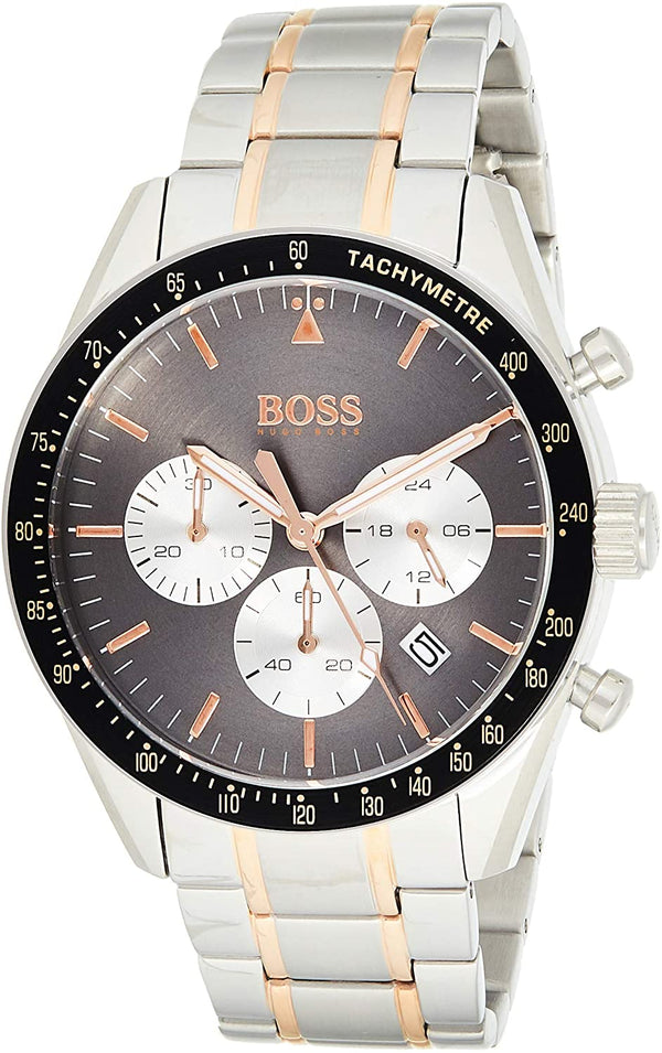 Hugo Boss Mens Chronograph Quartz Watch with Stainless Steel Strap  HB1513634 - Watches of America