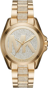 Michael Kors Bradshaw Gold Tone Pave Women's Watch  MK6487 - Watches of America