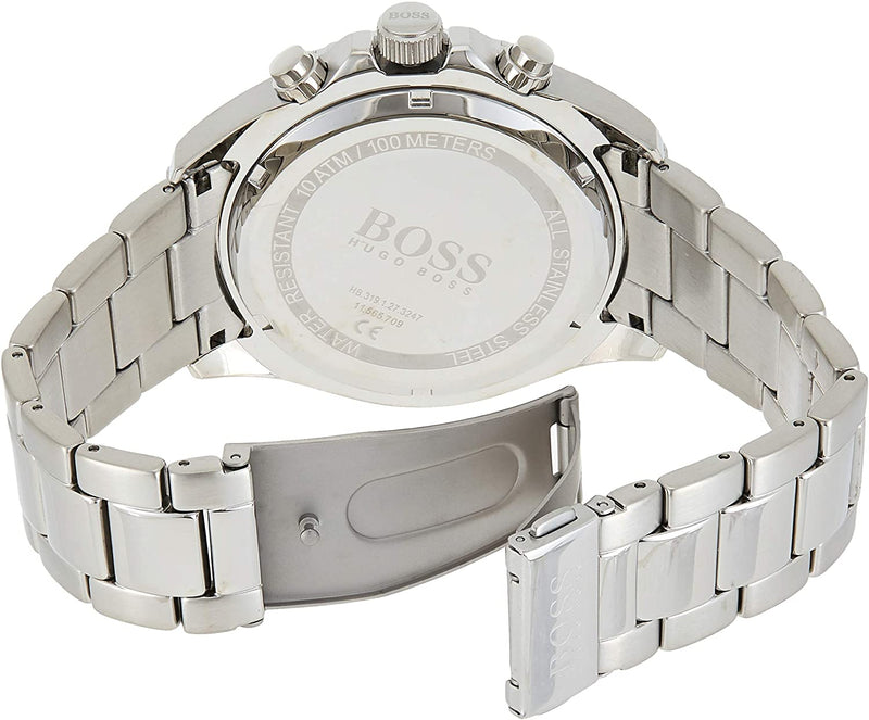 Hugo boss men's chronograph quartz online watch with stainless steel strap