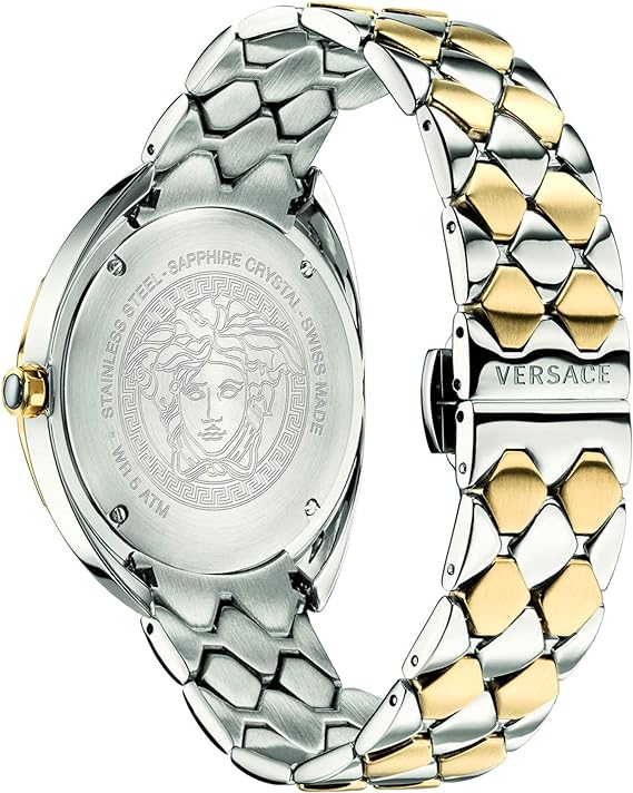 Versace Shadov Gold-Tone Sunray Women's Watch VEBM00518 - Watches of America #3