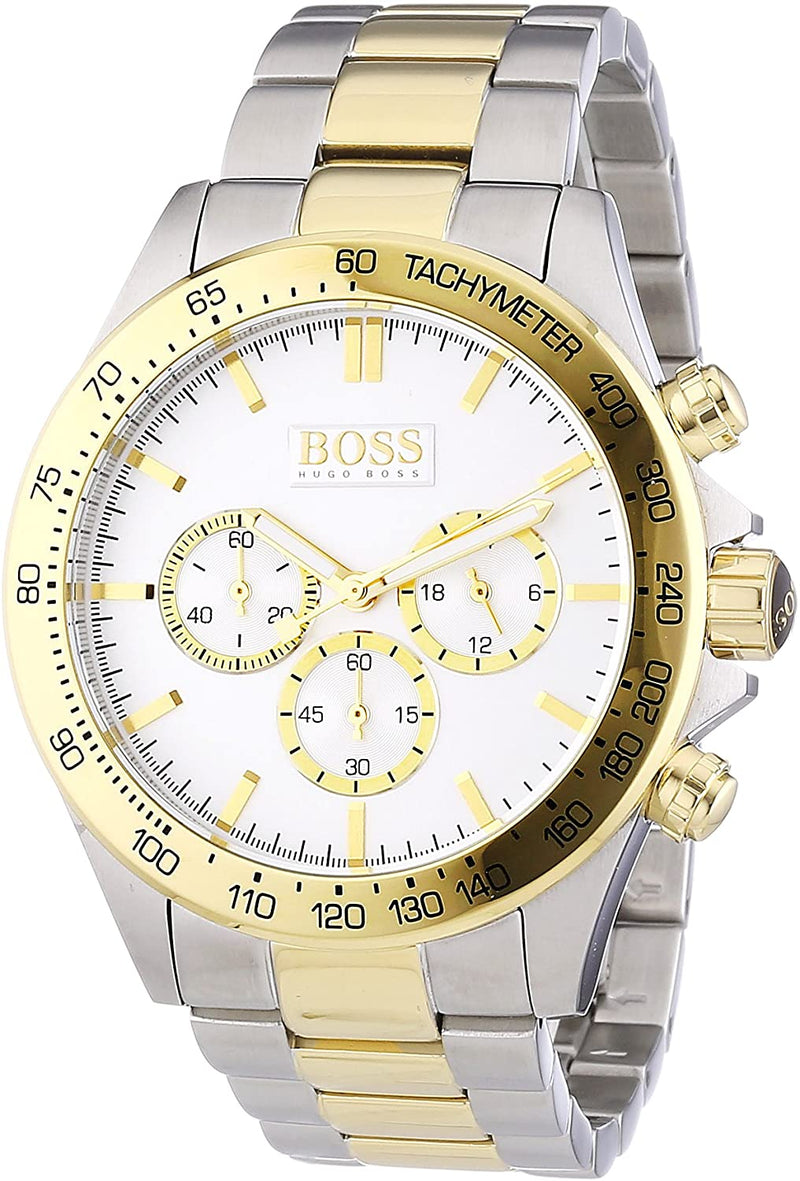 Hugo Boss Gold PVD/Stainless Steel Men's Watch#1512960 - Watches of America #3