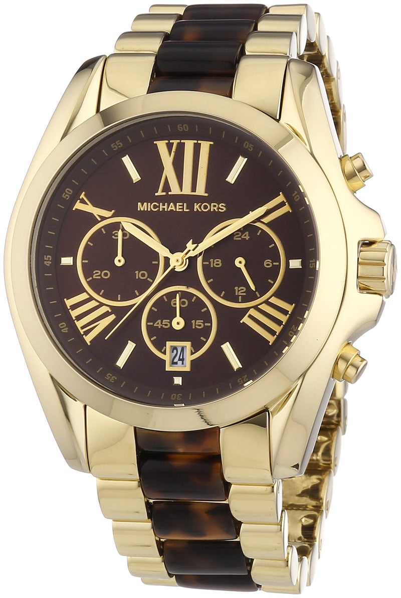 Michael kors chocolate watch best sale