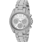 Michael Kors Mini Bradshaw All Silver Women's Watch  MK6454 - Watches of America