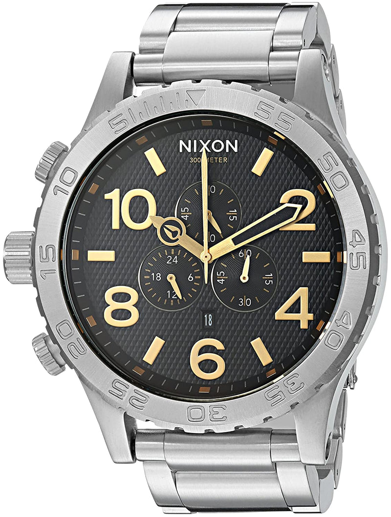 Nixon 51-30 Chronograph Silver Men's Watch Men's Watch  A083-2730 - Watches of America