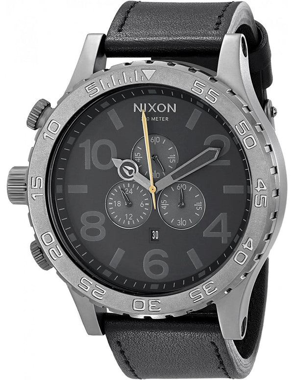 Nixon 51-30 Chronograph Gunmetal Men's Watch Men's Watch  A124-680 - Watches of America