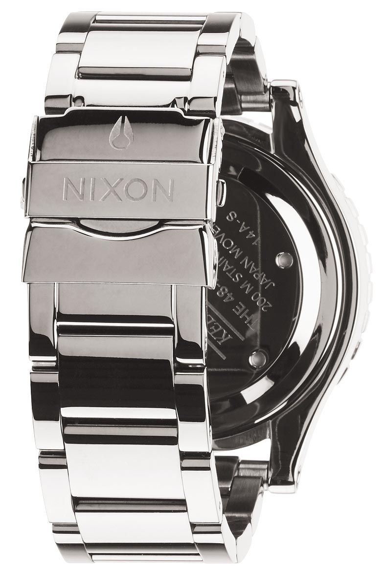 Nixon 48-20 Chrono Polished Gunmetal Lum Men's Watch Men's Watch A486-1885 - Watches of America #3