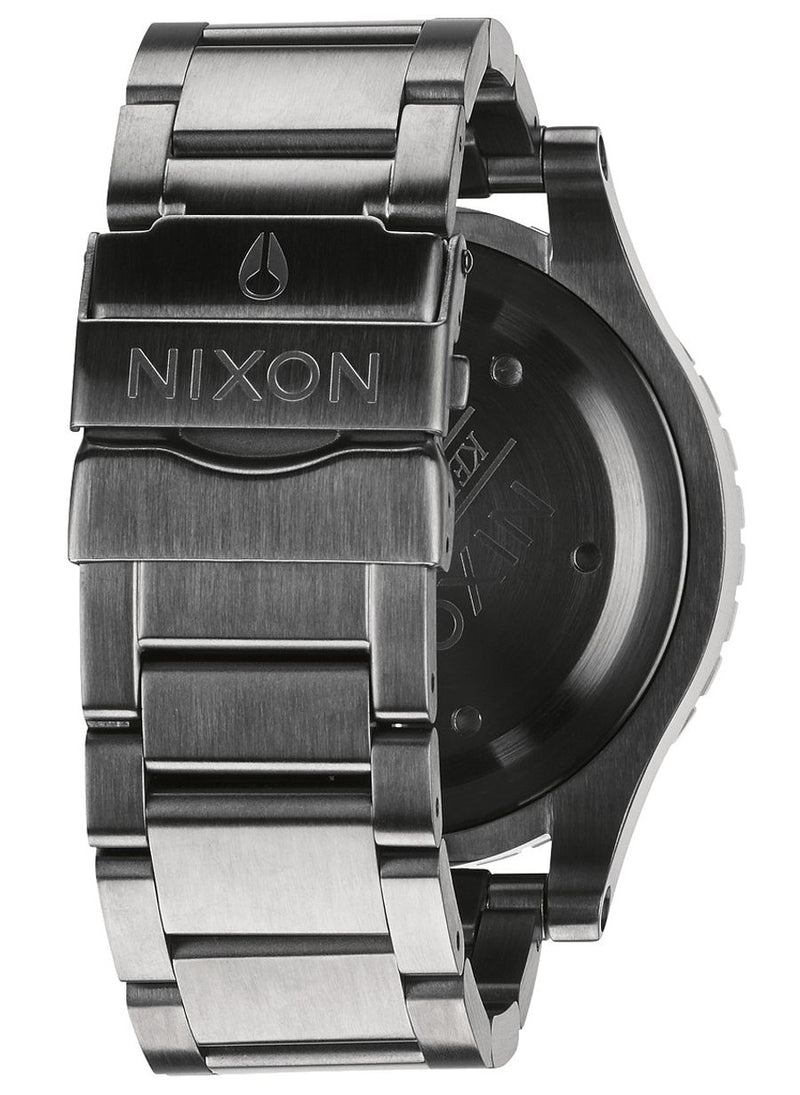 Nixon 48-20 Chrono Black Dial Gunmetal Ion-plated Men's Watch Men's Watch A486-632 - Watches of America #3