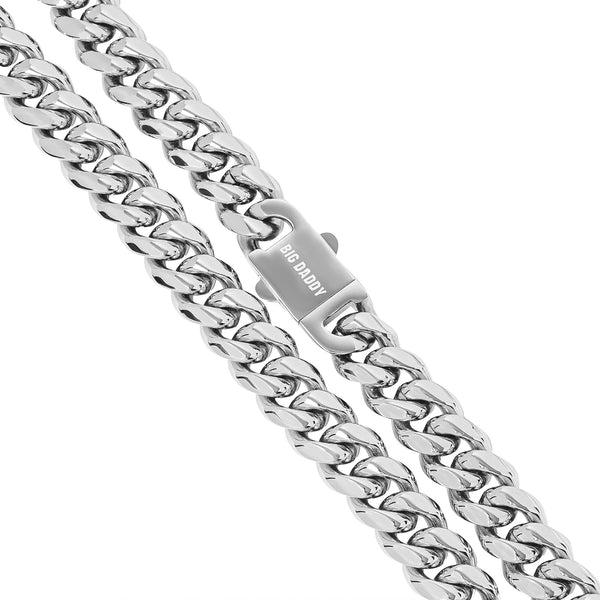Big Daddy 12MM Cuban Link Stainless Steel Chain