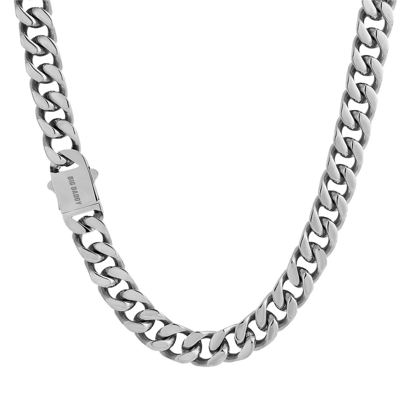 Big Daddy 14mm Silver Curb Chain