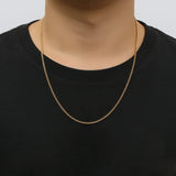 Big Daddy 2mm Cuban Gold Chain