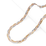 Big Daddy 8MM Two-Tone Flat Herringbone Chain