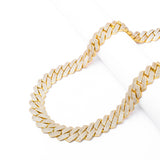 Big Daddy 20MM Iced Out Cuban Link Gold Chain